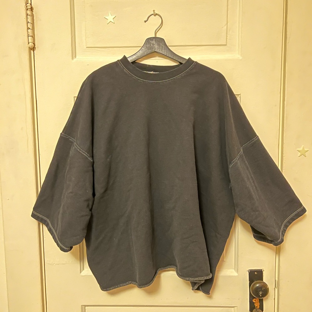 RACHEL COMEY sweatshirt tee oversized fit black